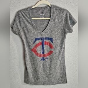 Majestic Women's Large MN Twins Tee